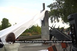 Muzeum Kampa představilo plastiku k výročí okupace