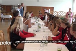 Letní Olympiády dětí a mládeže se zúčastnilo sem  havířovských klubů, radnice sportovcům poděkovala