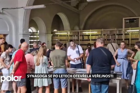 Novojičínská synagoga se po letech otevřela veřejnosti