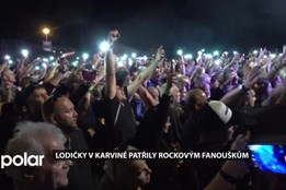 Lodičky v Karviné patřily rockovým fanouškům