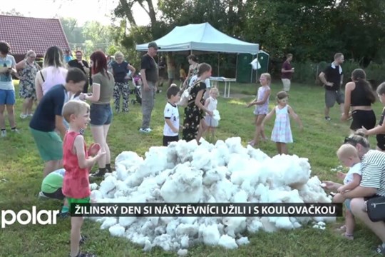 Žilinský den si návštěvníci užili i se sněhovou koulovačkou