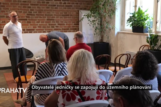 Obyvatelé jedničky se zapojují do územního plánování