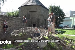 Mimořádné archeologické objevy okolí bruntálské historické bašty odhalují tajemství městského opevnění