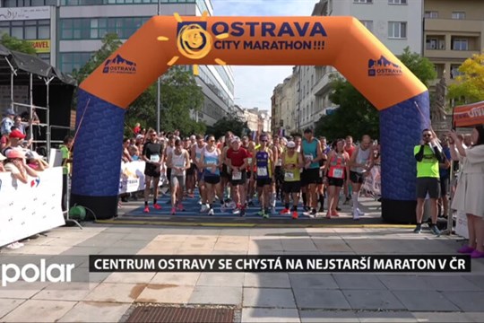 Centrum Ostravy se chystá na nejstarší maraton v České republice