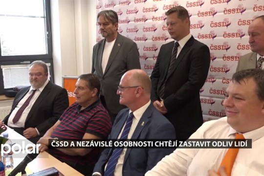 O přízeň voličů se v MS kraji uchází i ČSSD a NEZÁVISLÉ OSOBNOSTI. Chtějí zastavit odliv lidí z kraje