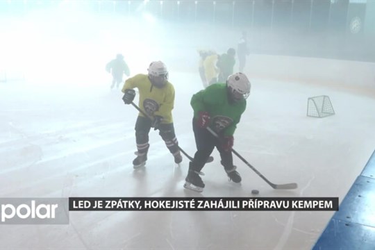 Led je zpátky, studénečtí hokejisté zahájili přípravu kempem