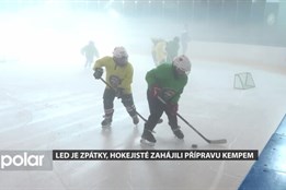 Led je zpátky, studénečtí hokejisté zahájili přípravu kempem