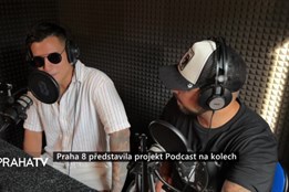 Praha 8 představila projekt Podcast na kolech