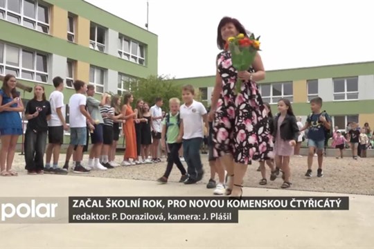 Začal školní rok, pro novou Komenskou čtyřicátý