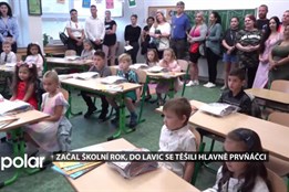 Začal nový školní rok, do lavic se těšili hlavně prvňáčci