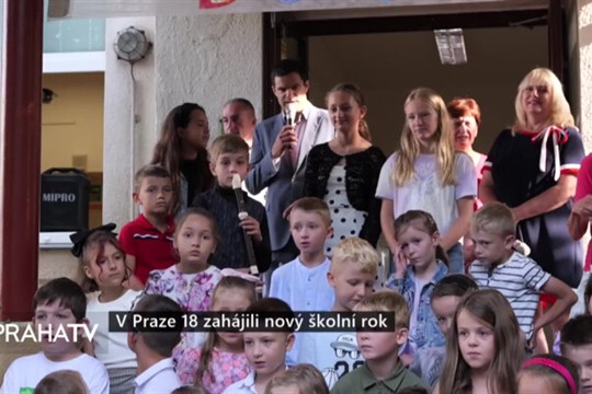 V Praze 18 zahájili nový školní rok