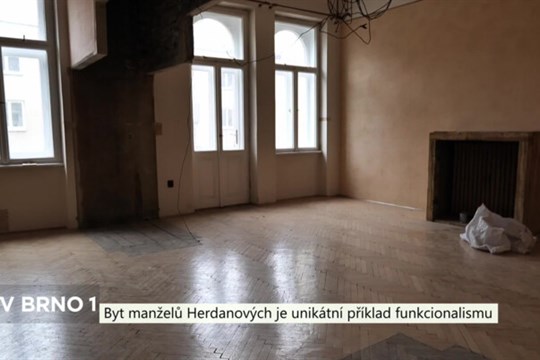 Byt manželů Herdanových je unikátní příklad funkcionalismu