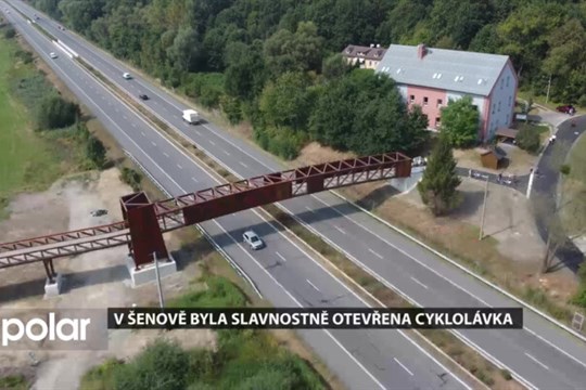 V Šenově byla slavnostně otevřena cyklolávka, na stavbu přispěl i Havířov