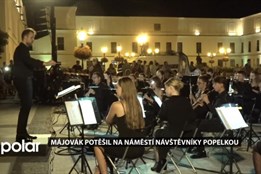 Symfonický dechový orchestr Májovák potěšil návštěvníky Filmovým nokturnem