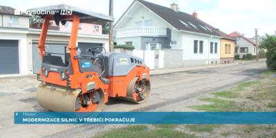 Modernizace silnic v Třebíči pokračuje