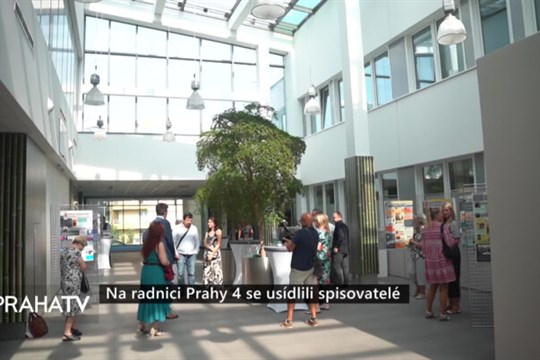 Na radnici Prahy 4 se usídlili spisovatelé