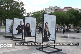 Talent roku podpořil osm vysokoškolských studentů