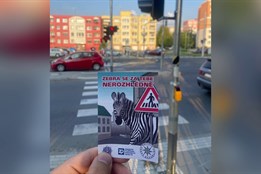 Zebra se za tebe nerozhlédne, policisté dohlíží na bezpečnost dětí