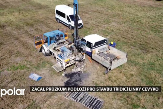 Výstavba třídicí linky komunálního odpadu v Havířově začne příští rok, nyní probíhá průzkum podloží