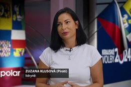 Rychlé dopravní spojení může být motivátorem pro bydlení v MS kraji, říká Zuzana Klusová (Piráti)