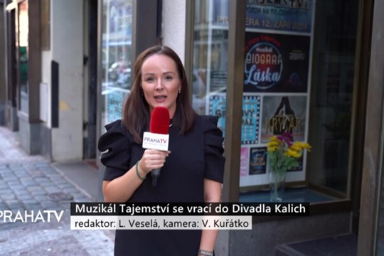 Muzikál Tajemství se vrací do Divadla Kalich