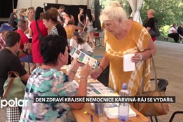 Nemocnice Karviná uspořádala na Lodičkách Den zdraví