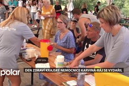 Den zdraví krajské Nemocnice Karviná – Ráj se na Lodičkách vydařil