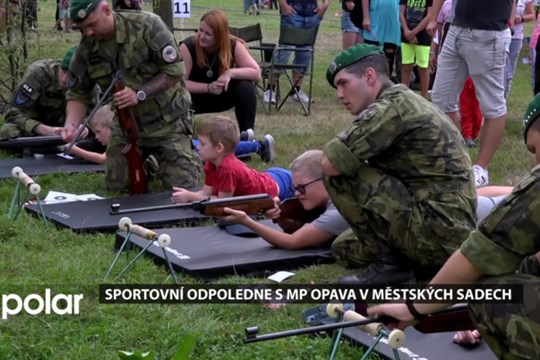 Městská policie v Opavě už potřetí uspořádala sportovní odpoledne pro děti