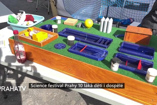 Science festival Prahy 10 láká děti i dospělé