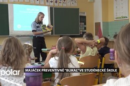 Policejní majáček preventivně “blikal” ve studénecké škole