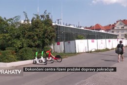 Dokončení centra řízení pražské dopravy pokračuje