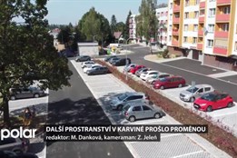 Další veřejné prostranství v Karviné prošlo výraznou proměnou