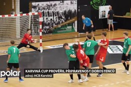 Házenkářský turnaj Karviná Cup prověřil kvality a připravenost dorostenců ze tří zemí