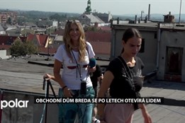 Obchodní dům Breda v Opavě se po letech otevírá lidem. Dostanou se až na střechu