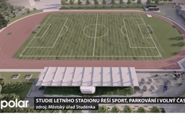 Studie letního stadionu řeší sport, parkovací místa i volný čas