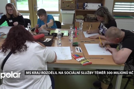 MS kraj rozdělil na sociální služby téměř 300 milionů kč. O dotaci žádalo 337 služeb