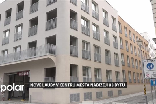 Unikátní projekt Nové Lauby je dokončen. Blok domů v centru Ostravy nabízí 83 bytů