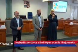 Nejlepší sportovce z Emil Open ocenila i hejtmanka