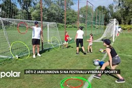 Děti z Jablunkova si na festivalu vybíraly sporty, kterým by se chtěly věnovat