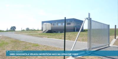 Obec Dolní Cerekev dokončila velkou investiční akci na úpravně vody