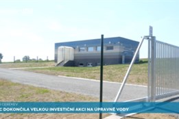 Obec Dolní Cerekev dokončila velkou investiční akci na úpravně vody