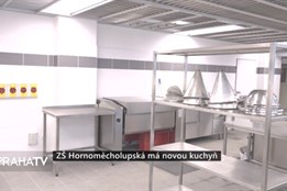 ZŠ Hornoměcholupská má novou kuchyň