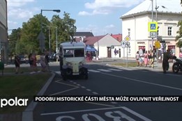 Podobu historické části města může ovlivnit veřejnost, dotazník je aktivní do neděle