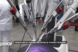 Nemocnice v Havířově jako první krajské zařízení operuje pomocí robota