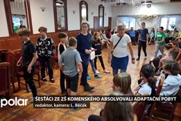 Šesťáci ze ZŠ Komenského absolvovali společný adaptační pobyt