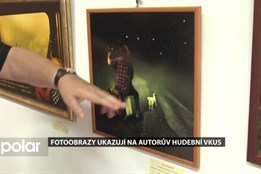 Fotoobrazy ukazují na autorův hudební vkus