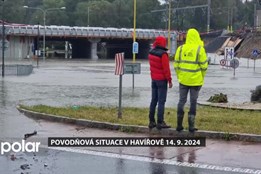 Některé ulice v Havířově jsou zcela neprůjezdné, na magistrátu zasedl krizový štáb