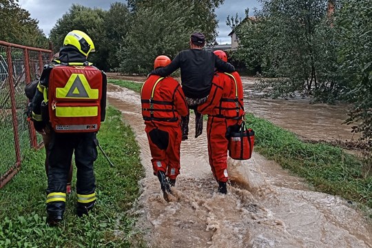 Hasiči ve Zlínském kraji vyjížděli během neděle k téměř 1000 událostem