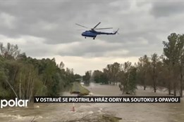 V Ostravě se protrhla hráz Odry na soutoku s Opavou. Voda zaplavila Přívoz, Novou Ves a Mariánské Hory