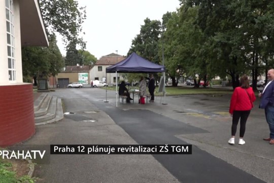 Praha 12 plánuje revitalizaci ZŠ TGM